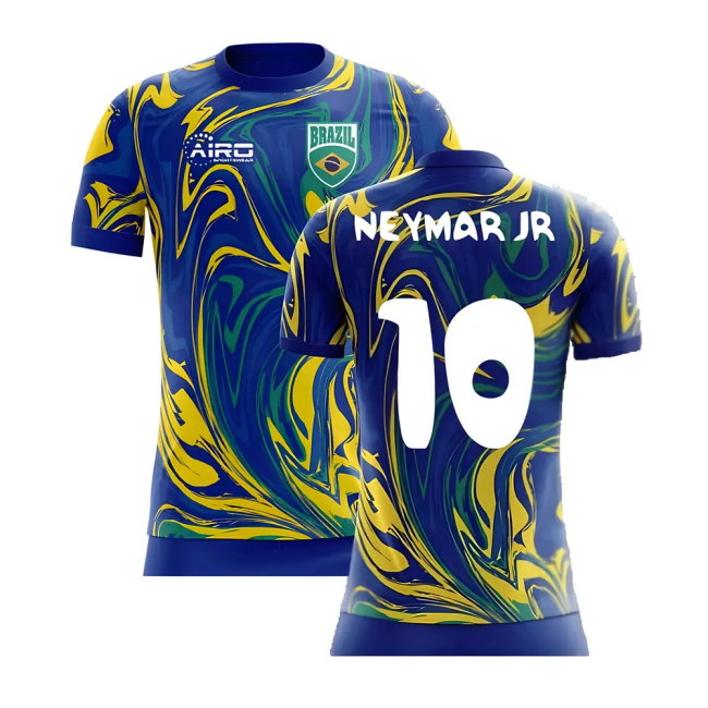 2025-2026 Brazil Away Concept Shirt (Neymar Jr 10)-SoccerKits Hub | Buy Soccer Jerseys Online